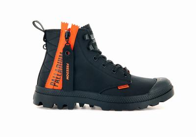 Botas Palladium PAMPA UNLOCKED Mujer Negras | Costa Rica-07142